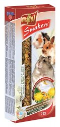 Vitapol Smakers skanėstas graužikams su jogurtu ir kiaulpienėmis 2vnt.-90gr Vitapol Smakers skanėstas graužikams su jogurtu ir kiaulpienėmis 2vnt.-90gr