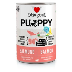 DISUGUAL Puppy konservas šuniukams su lašiša 400g DISUGUAL Puppy konservas šuniukams su lašiša 400g