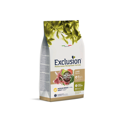 Exclusion Mediterraneo su ėriena didelių veislių šunims 12kg Exclusion Mediterraneo su ėriena didelių veislių šunims 12kg