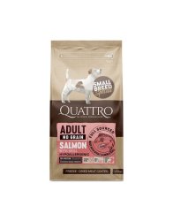 Quattro Small Breed adult begrūdis šunų maistas Su Lašiša ir Krevetėmis 7kg Quattro Small Breed adult begrūdis šunų maistas Su Lašiša ir Krevetėmis 7kg