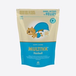  Multiva Hairball – papildas katėms – odai ir kailiui – nuo sąvėlų – N45
