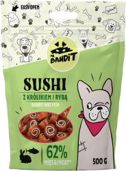 Mr. Bandit SUSHI triušiena su žuvimi 500g
