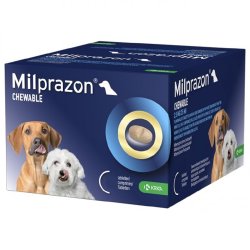 Milprazon Chewable 2,5 mg/25 mg tabletės mažiems šunims ir šuniukams 1 tabletė Milprazon Chewable 2,5 mg/25 mg tabletės mažiems šunims ir šuniukams 1 tabletė