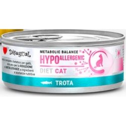 DISUGUAL konservas katėms  hypoallergenic katėms su upėtakiu 85g