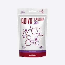 Adiva Hepatic Canine small – kepenims – dietinis pašaro papildas šunims N30