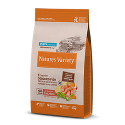 Natures Variety NO GRAIN PUPPY MED/MAXI salmon10KG