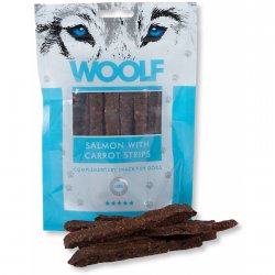WOOLF Salmon With Carrot Strips 100gr.