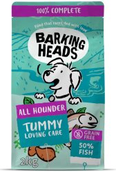 BARKING HEADS Tummy Lovin Care Fish šunims su žuvimi 2kg BARKING HEADS Tummy Lovin Care Fish šunims su žuvimi 2kg