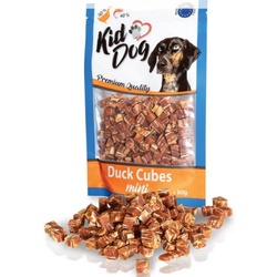 KIDDOG Cubes antienos ir žuvies gabaliukai 80g
