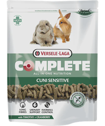Versele Laga Cuni Sensitive Complete granuliuotas pašaras suaugusiems jautriems triušiams 500g 