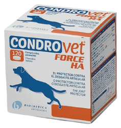 Bioiberica CONDROVET FORCE HA šunims 120tab Bioiberica CONDROVET FORCE HA šunims 120tab