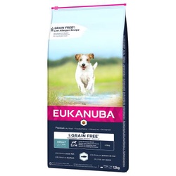 Eukanuba Adult GRAIN FREE Ocean Fish Small-Medium 18kg Eukanuba Adult GRAIN FREE Ocean Fish Small-Medium 18kg