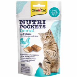 Gimcat nutripockets dental 60gr skanėstas Gimcat nutripockets dental 60gr skanėstas
