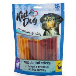 KIDDOG Dental ėrienos ir vištienos lazdelės dantims 250g (40)