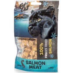 KIDCAT 100% liofilizuoti lašišos kubeliai 25g KIDCAT 100% liofilizuoti lašišos kubeliai 25g