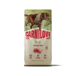 CARNILOVE TRUE FRESH Dog Duck sausas pašaras šunims 12 kg CARNILOVE TRUE FRESH Dog Duck sausas pašaras šunims 12 kg
