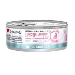 DISUGUAL Hypoallergenic konservas katėms su jūros liežuviu 85g