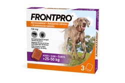 FRONTPRO XL 136 mg kramtomosios tabl. šunims 25–50kg N3