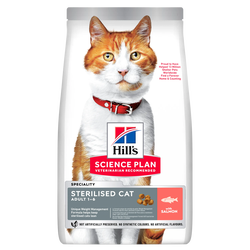 HILLS Feline Adult Sterilised Salmon 10kg