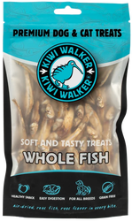 KIWI Walker Air-dried soft skanėstai - žuvytės, 100 g 