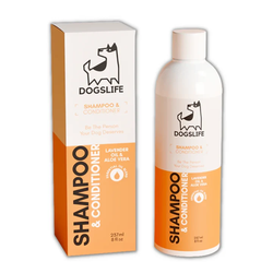 OURDOGSLIFE 2 in 1 - šampūnas ir kondicionierius šunims, 237 ml 