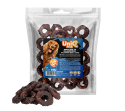 UniQ Pets – Arkliena ant kolageno žiedų, 5 cm, 500 g UniQ Pets – Arkliena ant kolageno žiedų, 5 cm, 500 g