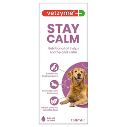Vetzyme "Stay Calm" - Raminantis Aliejus šunims 150ml 