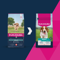  Eukanuba Adult Salmon & Barley small/medium 12kg