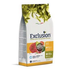 Exclusion Mono Protein Beef pašaras mažų veislių šunims su jautiena 2kg