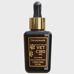 Drakonape plataus spectro CBD aliejus 1200mg, 30 ml