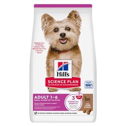 Hills Science Plan Canine Adult Small & Mini Lamb 1,5kg Hills Science Plan Canine Adult Small & Mini Lamb 1,5kg