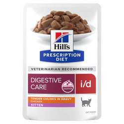 HILLS PD Feline i/d Kitten Pouch 12x85g