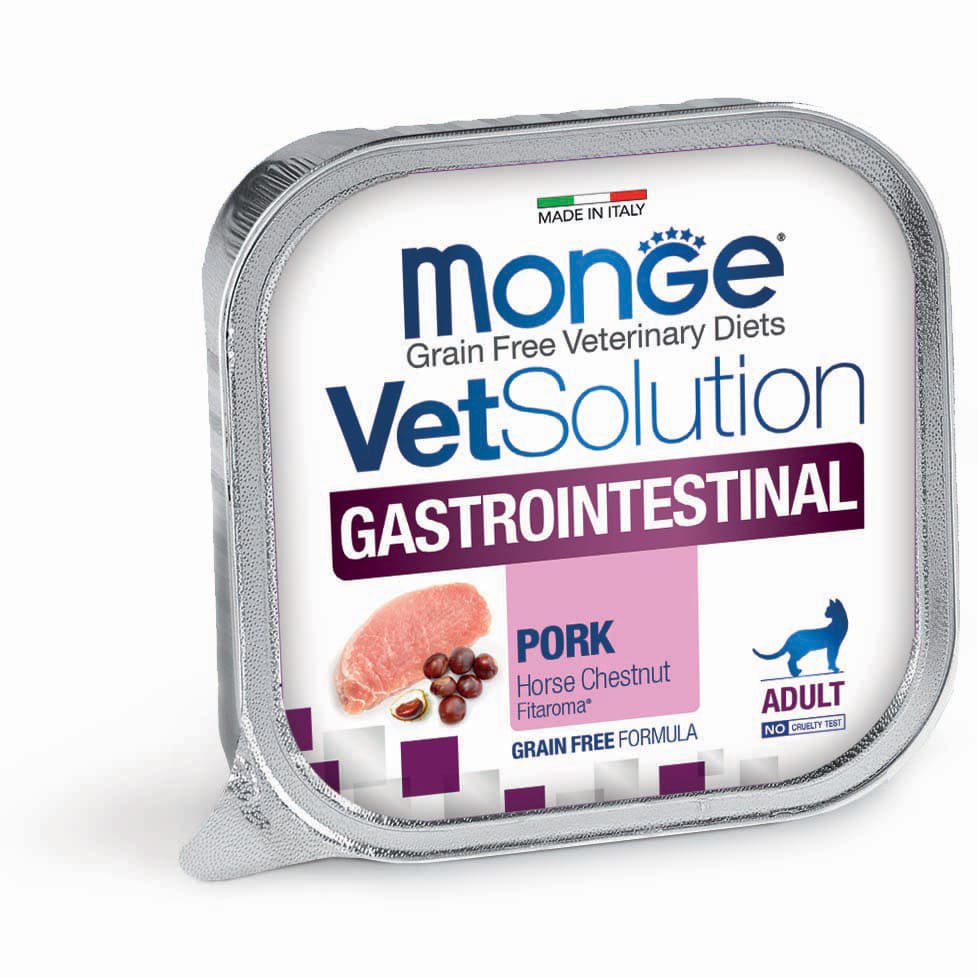 MONGE VetSolution Cat Wet Gastrointestinal 12x100g