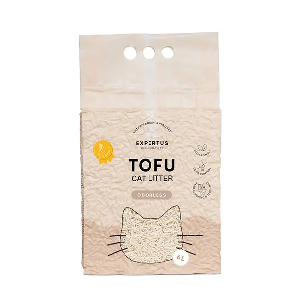 Expertus Tofu kraikas katėms, bekvapis, 6l-2,6kg