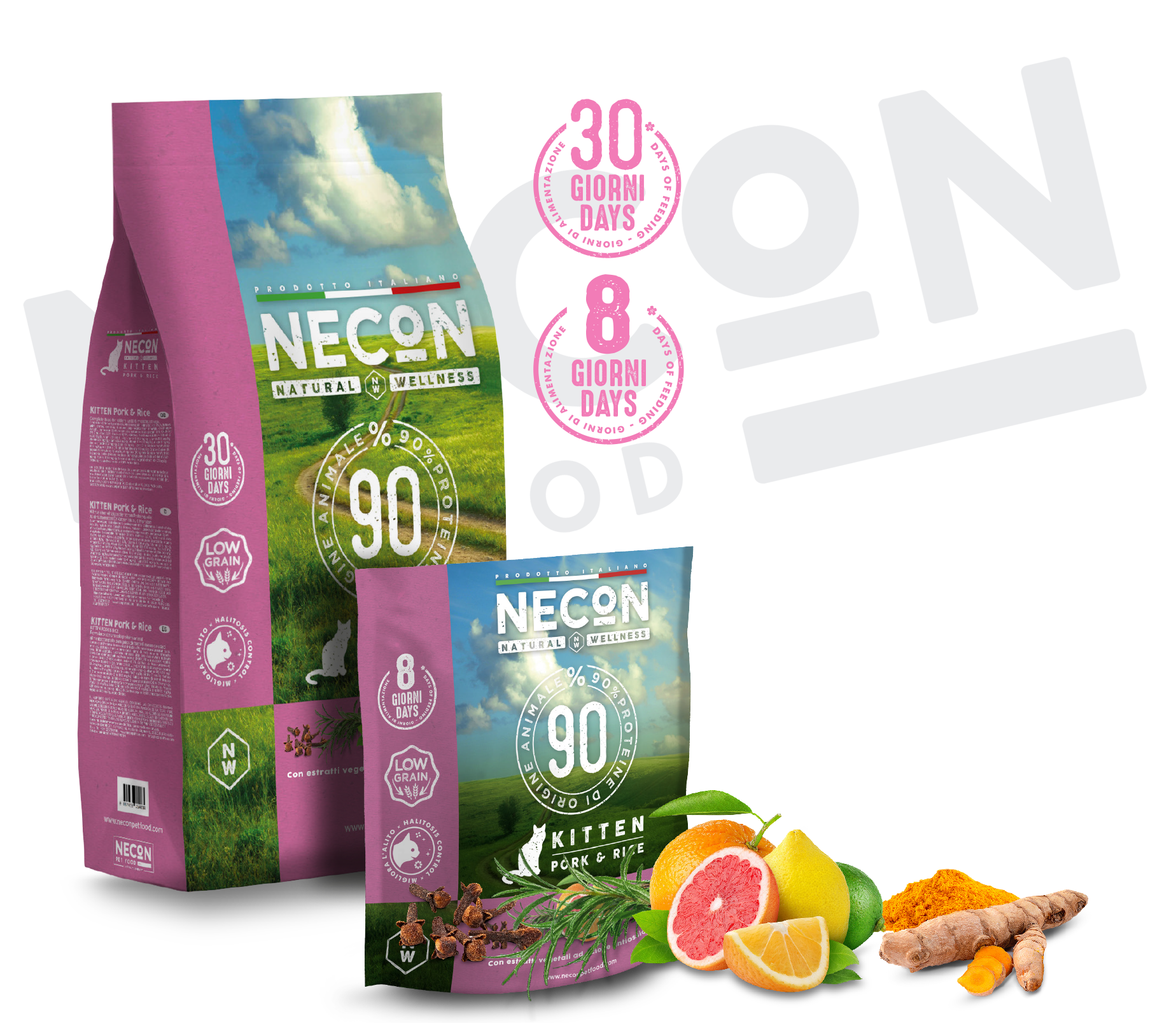 Necon Natural Wellness Kitten Pork&Rice 10kg