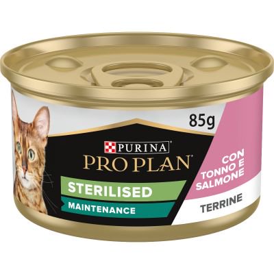 Proplan Cat Sterilised Salmon&Tuna Terrin 85g