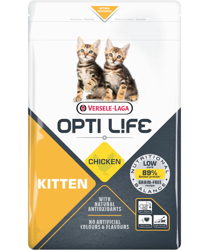 Opti Life Kitten su vištiena 2,5kg
