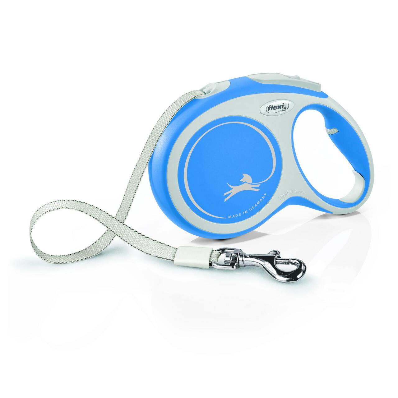 Flexi New Comfort S juosta blue 5m/15kg