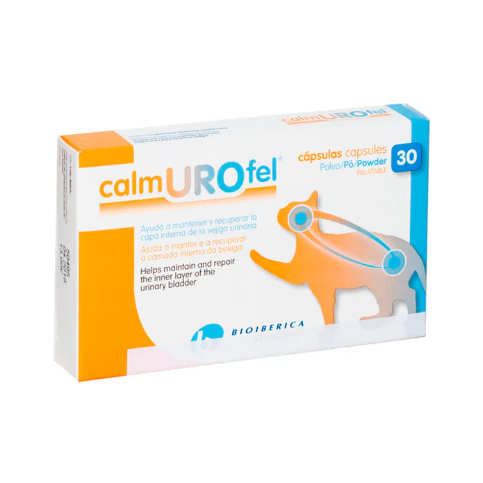 Bioiberica CALMUROFEL® katėms, kapsulės N30