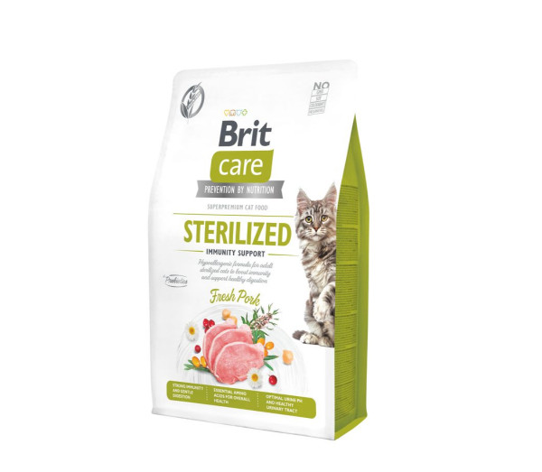 Brit Care Cat GF Sterilized Immunity Support 7 kg