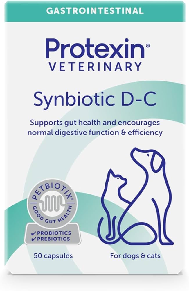 Protexin Synbiotic D-C prebiotikai 50 kaps.