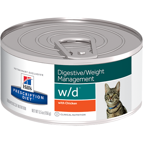 Hills Prescription Diet w/d Feline 156 g