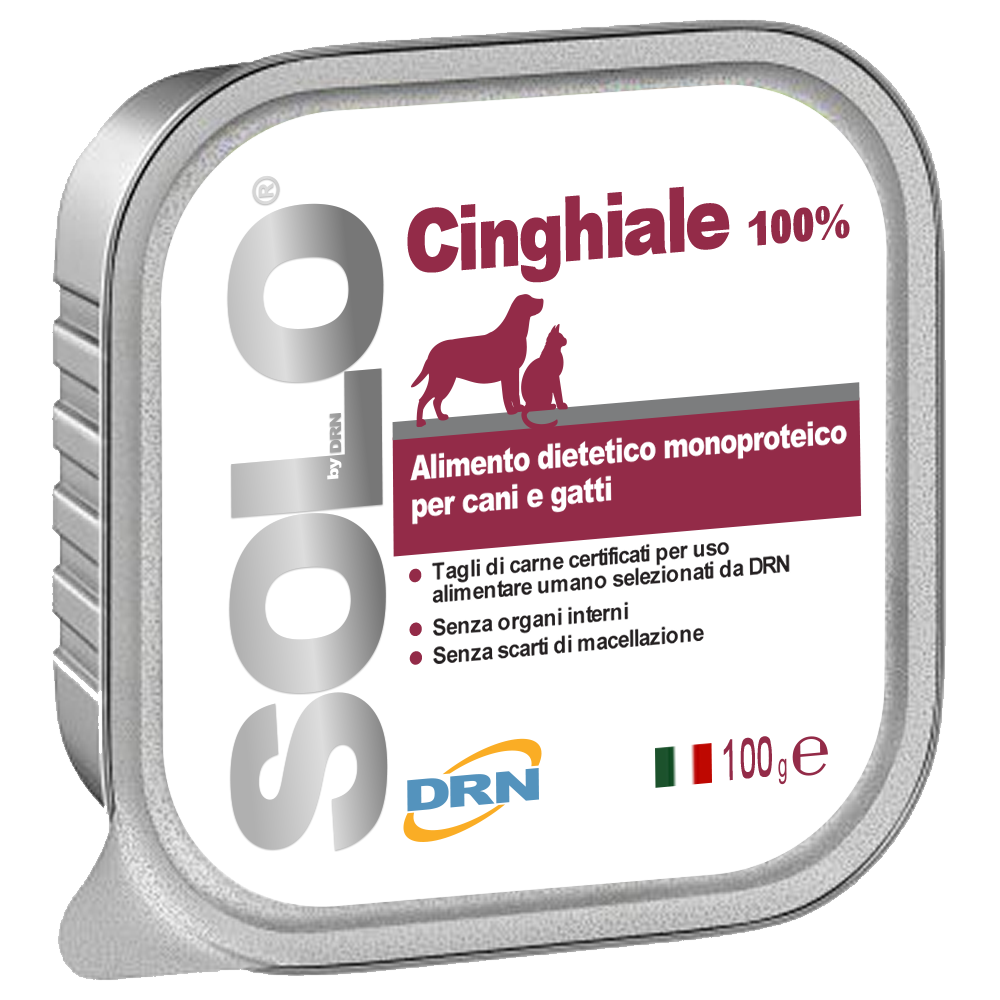 DRN SOLO®Cinghiale konservai 100gr