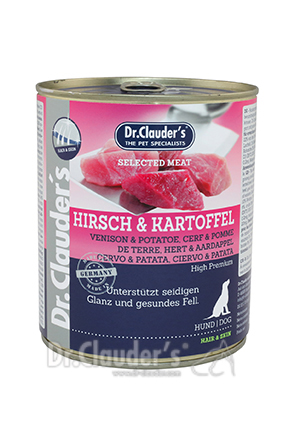 Dr. Clauders Hirsch & Kartoffel 800g