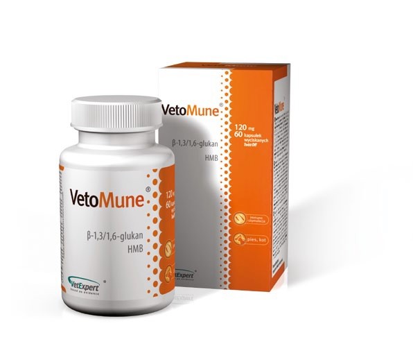 VETOMUNE 105 mg, 60 kaps.