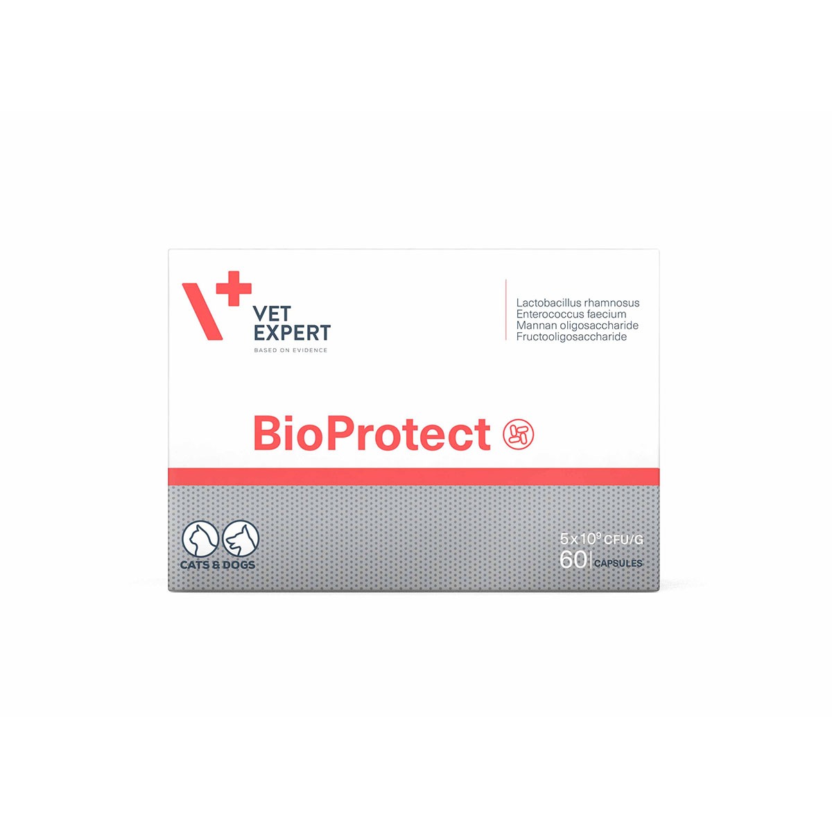 BIOPROTECT 200mg, 60 kaps. probiotikai