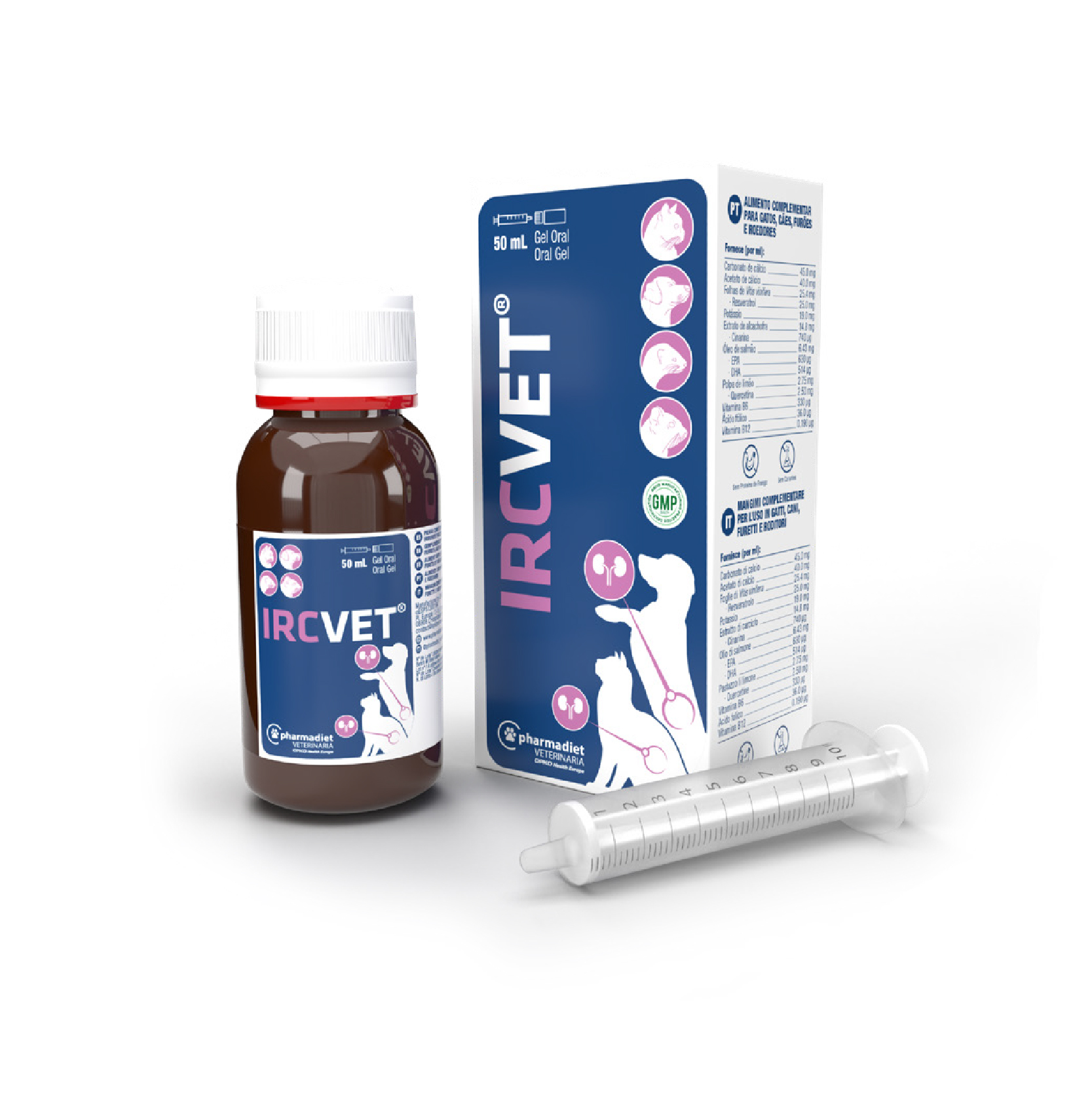 IRC-VET Papildas Gel 50ml