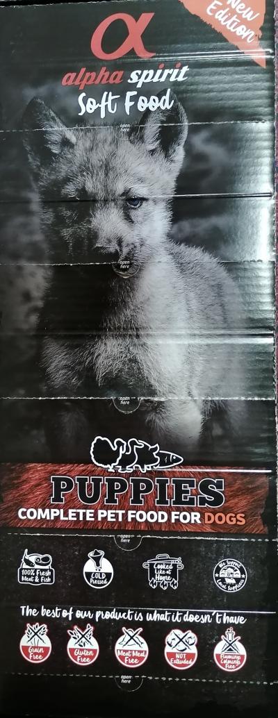 Begrūdis maistas šunims Alpha Spirit Puppy Multiprotein 9kg
