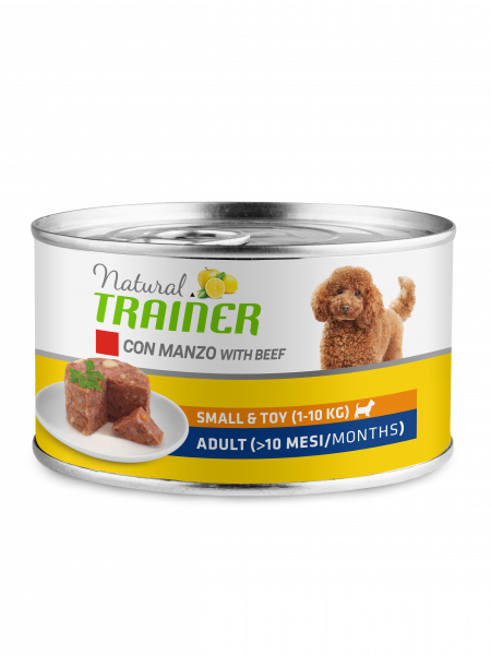 Trainer SMALL ADULT BEEF konservai su jautiena 150g x 24vnt