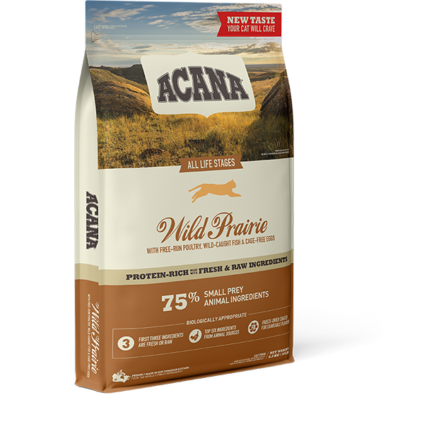 Kačių maistas ACANA Wild Prairie Cat 4,5kg.